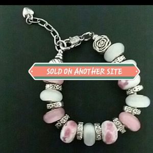 Euro bead bracelet